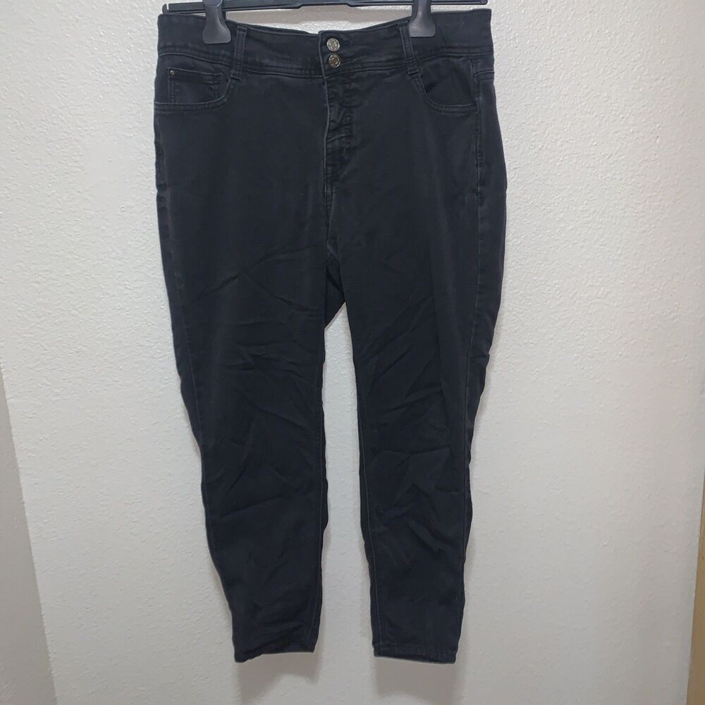 Angels Forever Young Women’s Jeans Size 16 Curvy Skinny High Rise